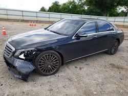 Salvage cars for sale at Chatham, VA auction: 2018 Mercedes-Benz S 560 4matic