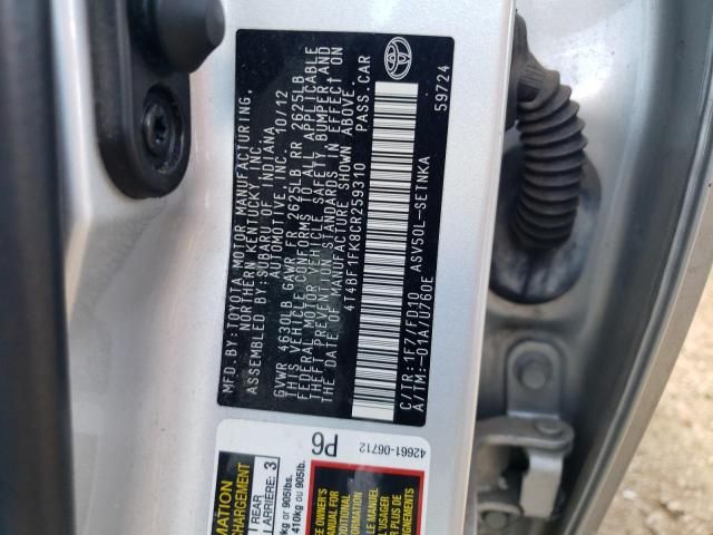 2012 Toyota Camry Base