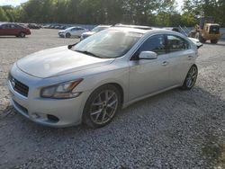 Salvage cars for sale at North Billerica, MA auction: 2011 Nissan Maxima S