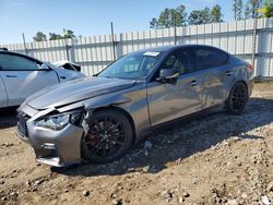 Salvage cars for sale from Copart Harleyville, SC: 2017 Infiniti Q50 Premium