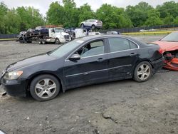 Salvage cars for sale at Waldorf, MD auction: 2006 Acura RL