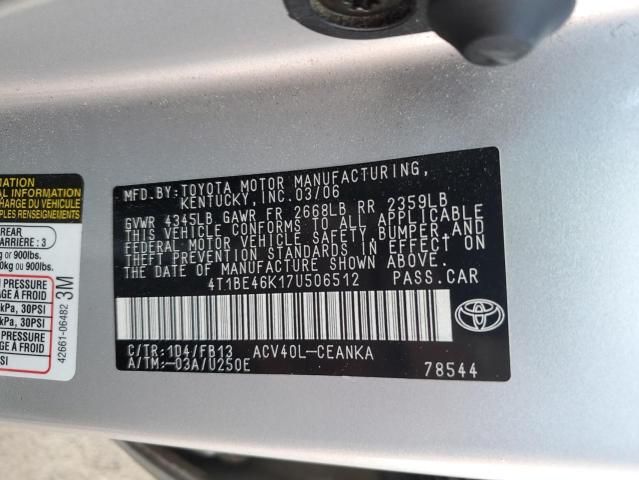 2007 Toyota Camry CE