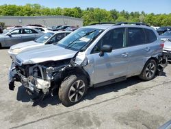 Salvage cars for sale at Exeter, RI auction: 2018 Subaru Forester 2.5I