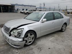 Salvage cars for sale at Sun Valley, CA auction: 2005 Lexus LS 430