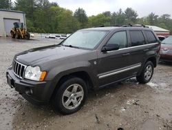 Salvage cars for sale from Copart Mendon, MA: 2005 Jeep Grand Cherokee Limited