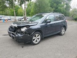 Salvage cars for sale at Portland, OR auction: 2015 Subaru Forester 2.5I Premium