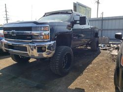 Salvage cars for sale from Copart Chicago Heights, IL: 2015 Chevrolet Silverado K2500 Heavy Duty LTZ