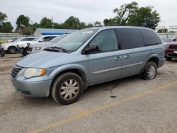 Salvage cars for sale at Wichita, KS auction: 2005 Chrysler Town & Country Touring