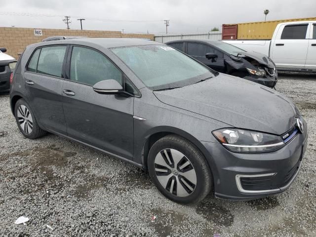 2019 Volkswagen E-GOLF SE