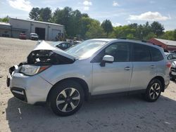 Salvage cars for sale from Copart Mendon, MA: 2017 Subaru Forester 2.5I Premium