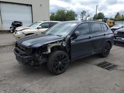 Salvage cars for sale from Copart Woodburn, OR: 2021 Volkswagen Tiguan SE