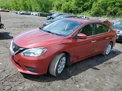 Salvage cars for sale at Marlboro, NY auction: 2016 Nissan Sentra S