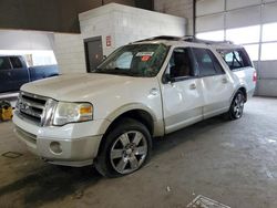 Salvage cars for sale at Sandston, VA auction: 2010 Ford Expedition EL Eddie Bauer