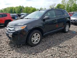 Salvage cars for sale at Chalfont, PA auction: 2013 Ford Edge SE
