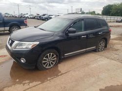 Salvage cars for sale at Oklahoma City, OK auction: 2014 Nissan Pathfinder S