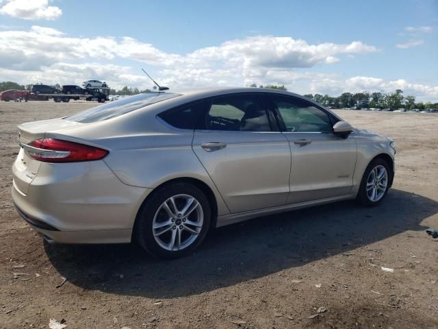 2018 Ford Fusion SE Hybrid