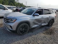 Salvage cars for sale at Riverview, FL auction: 2022 Volkswagen Atlas SE