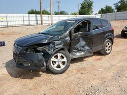 Salvage cars for sale at Oklahoma City, OK auction: 2015 Ford Escape SE
