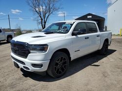 Salvage cars for sale at Montreal Est, QC auction: 2023 Dodge 1500 Laramie