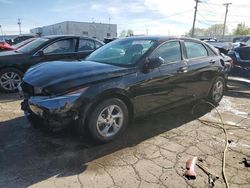 Salvage cars for sale at Chicago Heights, IL auction: 2021 Hyundai Elantra SE