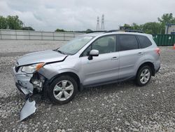 Salvage cars for sale at Barberton, OH auction: 2016 Subaru Forester 2.5I Limited