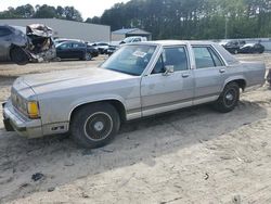 Salvage cars for sale from Copart Seaford, DE: 1988 Ford Crown Victoria LX