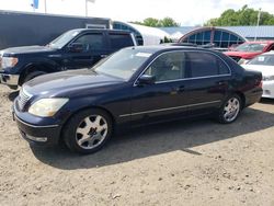 Salvage cars for sale from Copart East Granby, CT: 2004 Lexus LS 430