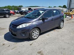 Salvage cars for sale at Lebanon, TN auction: 2012 Ford Fiesta SE