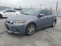 Salvage cars for sale at Sun Valley, CA auction: 2015 Lexus CT 200