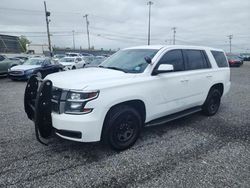 Salvage cars for sale at Hillsborough, NJ auction: 2018 Chevrolet Tahoe Police