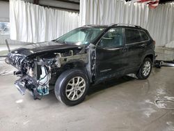 Salvage cars for sale at Albany, NY auction: 2017 Jeep Cherokee Latitude