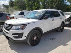 Salvage cars for sale from Copart Ocala, FL: 2019 Ford Explorer Police Interceptor