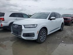 Salvage cars for sale at Cahokia Heights, IL auction: 2017 Audi Q7 Premium Plus