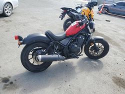 Salvage motorcycles for sale at San Diego, CA auction: 2018 Honda CMX500
