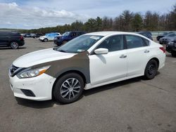 Salvage cars for sale at Brookhaven, NY auction: 2016 Nissan Altima 2.5