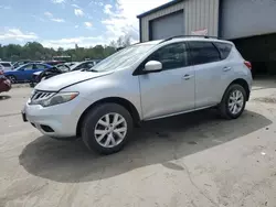 Salvage cars for sale at Duryea, PA auction: 2014 Nissan Murano S