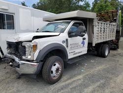 Salvage cars for sale from Copart Waldorf, MD: 2019 Ford F450 Super Duty