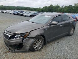 Salvage cars for sale at Concord, NC auction: 2013 KIA Optima LX