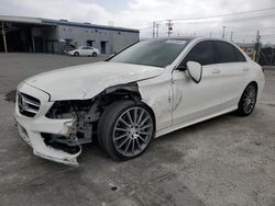 Salvage cars for sale at Sun Valley, CA auction: 2016 Mercedes-Benz C300