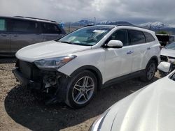 Salvage cars for sale from Copart Magna, UT: 2017 Hyundai Santa FE SE Ultimate