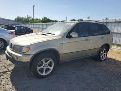 Salvage cars for sale from Copart Sacramento, CA: 2003 BMW X5 3.0I