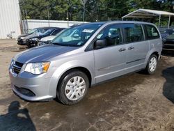 Salvage cars for sale from Copart Austell, GA: 2015 Dodge Grand Caravan SE