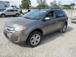 Salvage cars for sale at Opa Locka, FL auction: 2014 Ford Edge SEL