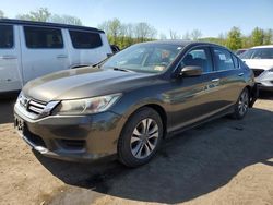 Salvage cars for sale at Marlboro, NY auction: 2013 Honda Accord LX