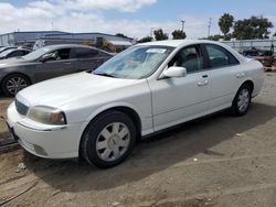 Salvage cars for sale at San Diego, CA auction: 2004 Lincoln LS