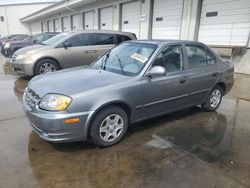 Salvage cars for sale from Copart Louisville, KY: 2005 Hyundai Accent GL