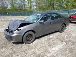 Vehiculos salvage en venta de Copart Candia, NH: 2005 Toyota Camry LE