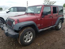 Salvage cars for sale at Hillsborough, NJ auction: 2013 Jeep Wrangler Unlimited Sport