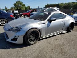Salvage cars for sale from Copart San Martin, CA: 2015 Scion FR-S