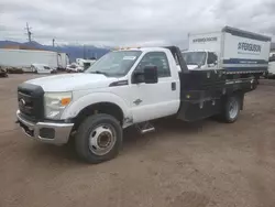 Salvage trucks for sale at Colorado Springs, CO auction: 2014 Ford F550 Super Duty